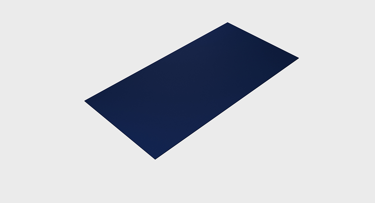 2440mm x 1220mm Dark Blue Acoustic Board Sheets for Large Jobs