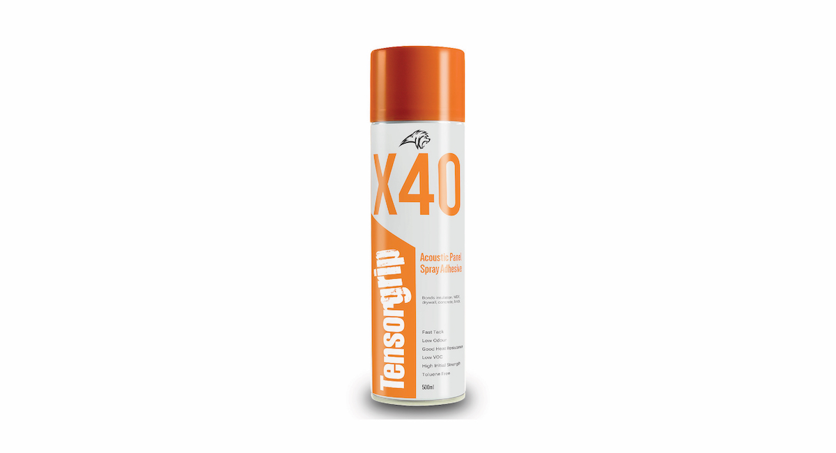 X40 Easy-to-Use Spray Adhesive by AcoustiQ